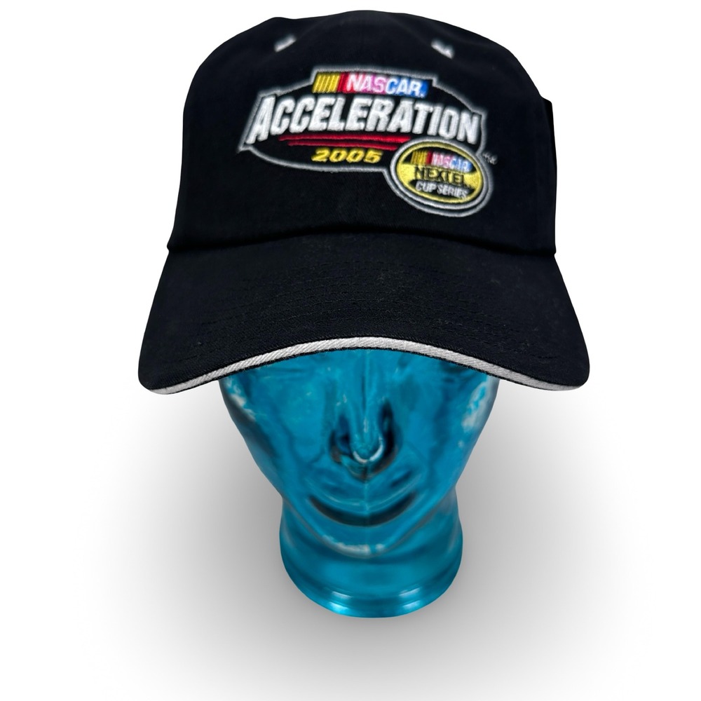 Vintage NASCAR Acceleration 2005 Nextel Cup Hat Limited 5000 Checkered Flag New